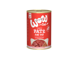 WOW CAT  ADULT Puur rundvlees 400g          x 6