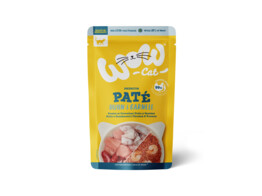 WOW CAT  ADULT Kip   Garnalen 125g          x 12