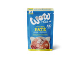 WOW CAT  JUNIOR Kip  garnalen 125g     x 12