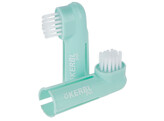 Brosses a dents turquoise  6cm  2pcs