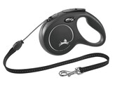 Laisse-corde Flexi NewClassic noir  taille M  5m  max.20kg