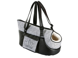 Sac de transport Chiaragris clair/noir  40X20X21cm