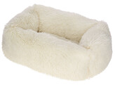 Knuffelbed Fluffy  creme  60x40 cm