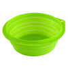 Gamelle de voyage en silicone vert  1000ml