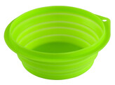 Gamelle de voyage en silicone vert  1000ml