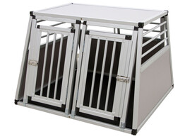 Box de tranport alu Barry 2 portes  92x97x68cm