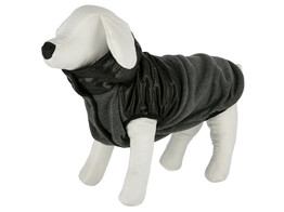 Hondenmantel Quebec  grijs/zwart  S 35 cm