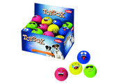 Foam rubber Faces balls   6 3 cm  display 24 pcs