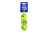 Tennis ball with squeeker   S 5 0 cm  Net of 3 pcs