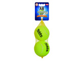 Tennis ball with squeeker   L 8 5 cm  Net of 2 pcs