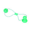 Rubber ball with rope  DENTAL LINE    50 cm  Ball  O 7 cm