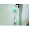 Rubber ball with rope  DENTAL LINE    50 cm  Ball  O 7 cm