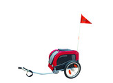 Bike Trailer  SENLIMA    Size  S  53 x 60 x 60/117 cm  up to 15 kg