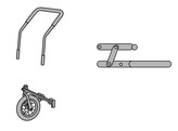 Kit de conversion jogger   for Trailer 62397