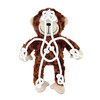 Plush monkey with rope inside   35 cm