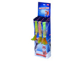 Rod with feathers   display 20 pcs   pole  40 cm  toy with feather  56 cm