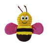 Fabric bee with catnip   Display 16 pcs  9 cm