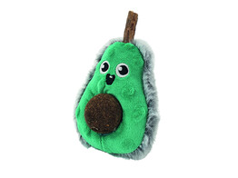 Plush avocado with matatabi stick and catnip ball br/    13 cm