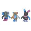 Animaux en peluche   strip 12 pcs  26 32 cm