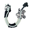 Plush zebra with rope inside   61 cm