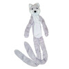 Plush wolf long  with rope inside   105 cm