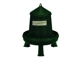 Poultry Feeder   RECYCLE   with legs plastic   4 kg  O 33 x 37 5 cm