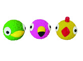 Latex  Bird Faces    Display 12 pcs  8 5   10 cm