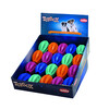 Rubber Dental Rugby ball   display 20 pcs.  9 cm