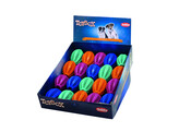 Rubber Dental Rugby ball   display 20 pcs.  9 cm