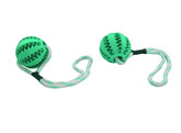 Rubber ball with rope  DENTAL LINE    display 20 pcs. 