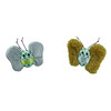 Plush butterfly   display 30 pcs  7 cm