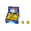 Balle de tennis pour chats   display 32 pieces  O 4 5 cm