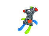 Souris en peluche avec herbe a chat   30 cm