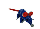 Souris en peluche avec catnip   18 cm  28 cm