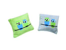 Valeriana cushion  Owl    Display 20 pcs  9 cm