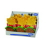 Plush food  Classic    display 18pcs  5 x 7   10 cm