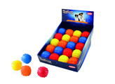 Balle a picots en caoutchouc   display 20 pcs.  O 6 5 cm