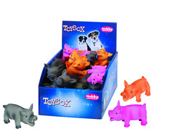 Latex Toy Pigs   display 24 pcs