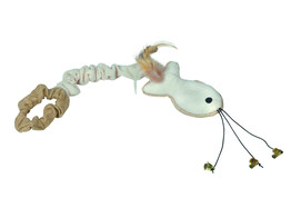 Plush fish with hand strap   41 cm  with catnip