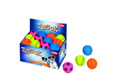 Foam rubber balls   5 7 cm  display 24 pcs