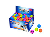 Foam rubber balls   4 7 cm  display 72 pcs