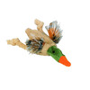 Plush duck with catnip   10 cm