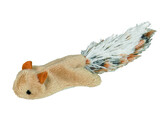 Plush squirrel with catnip   18 cm