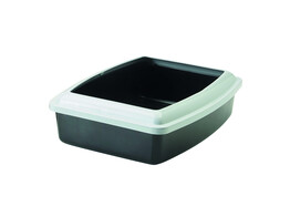 Cat toilet  Oval jumbo    56 x 43 5 x 14 5 cm