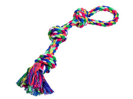 Rope Toy  Playing rope   3 knots