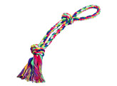 Rope Toy  rope double Sisal-Cotton-Mix   55 cm  320g  2 knots