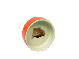 Bol en ceramique pour hamster   O7 5 x 2 5 cm  55 ml