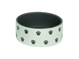 Dog ceramic bowl  PATA    O15 0 X 6 0 cm  550 ml