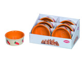 Rodent ceramic dish  CARROT    display 6 pcs  O10 0 x 4 0 cm  180 ml