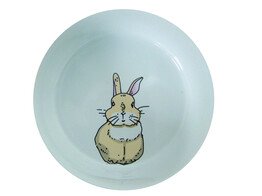 Mangeoire en ceramique pour rongeurs  Rabbit    O 11cm x 4 5 cm  300 ml